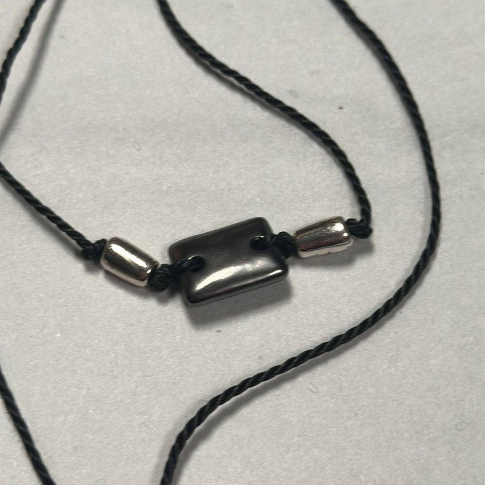Free People Layered Manhattan Choker in Black NWT Bohemian Necklace Subversive - Picture 3 of 5